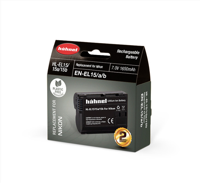 Hähnel HL-EL15c Nikon packaging