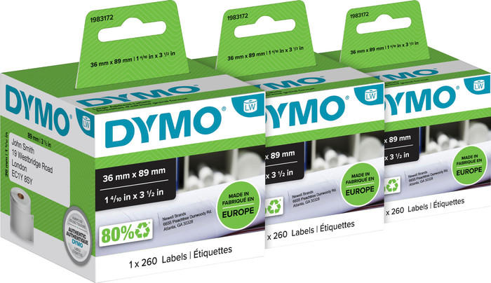 DYMO LabelWriter Address Label 36x89mm 3-pack Main Image