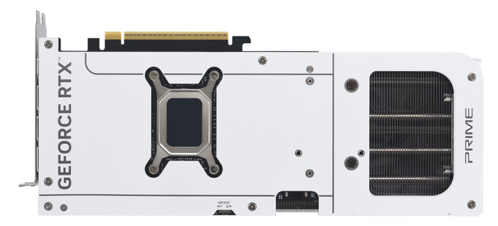 ASUS PRIME GeForce RTX 5070 OC White 12GB bottom