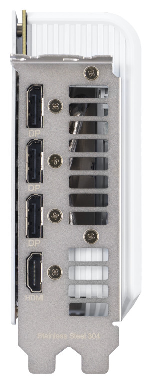 ASUS PRIME GeForce RTX 5070 OC White 12GB left side