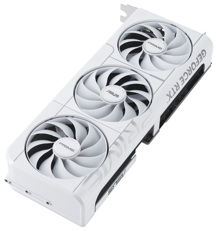 ASUS PRIME GeForce RTX 5070 OC White 12GB right side
