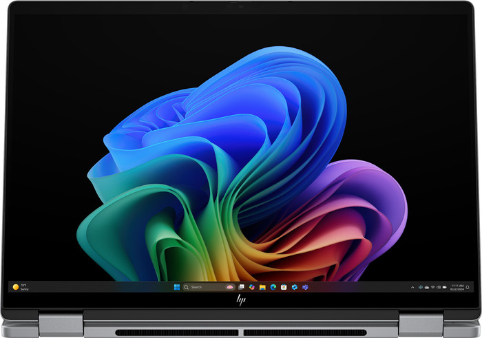 HP OmniBook X Flip OLED Copilot+ PC 14-fm0075ng - 14" - Intel Core Ultra 7 - 16GB RAM/1TB vorne
