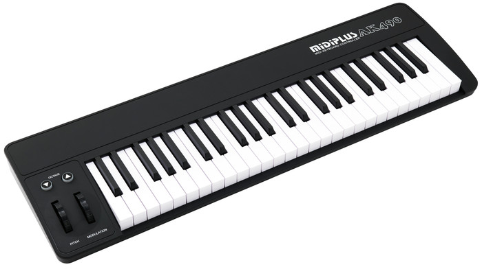 MIDIPLUS AK490 Black left side