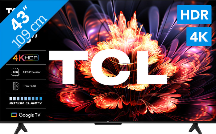 TCL 43 Zoll LED V6C 4K (2025) Main Image