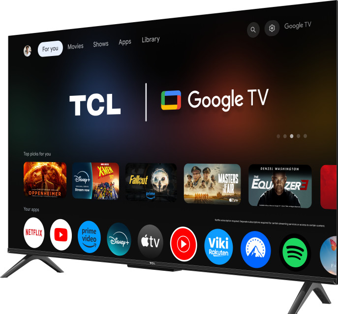 TCL 50 inches LED V6C 4K (2025) front