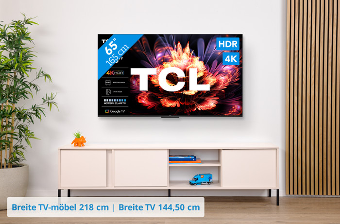 TCL 65 inches LED V6C 4K (2025) visual Coolblue 1
