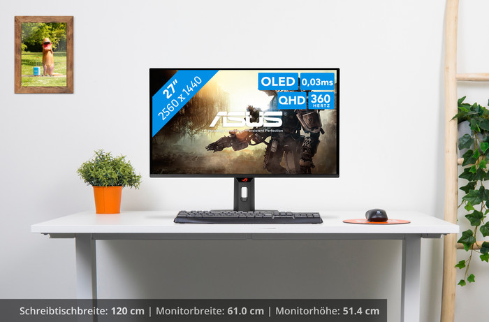 ASUS ROG Strix OLED XG27ACDNG visuelles Coolblue 1