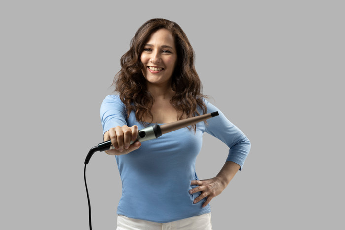 Remington Botanical CI5860 produkt in gebrauch