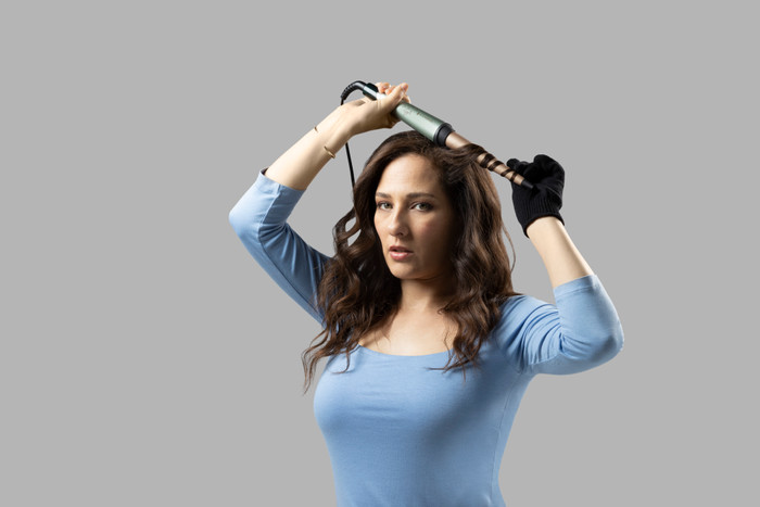 Remington Botanical CI5860 produkt in gebrauch