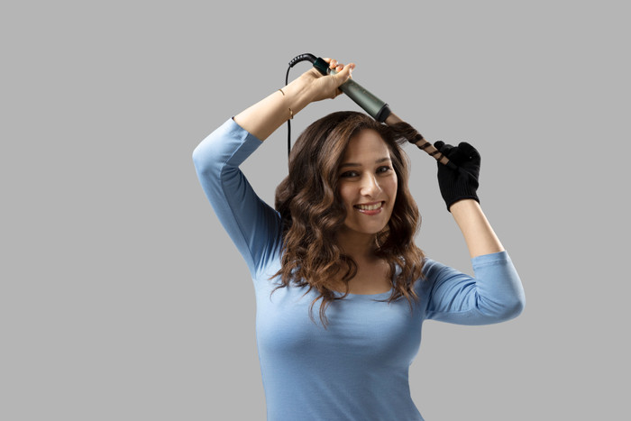 Remington Botanical CI5860 produkt in gebrauch