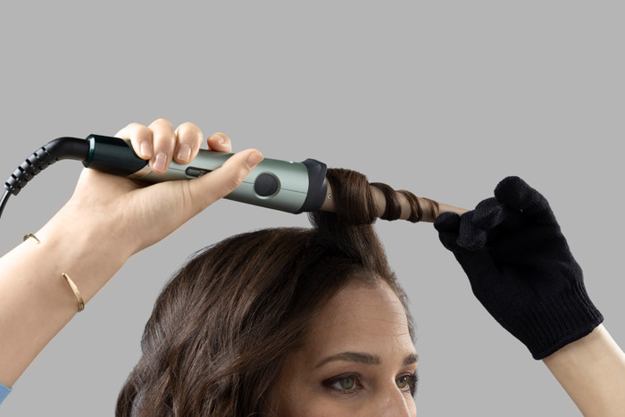 Remington Botanical CI5860 produkt in gebrauch