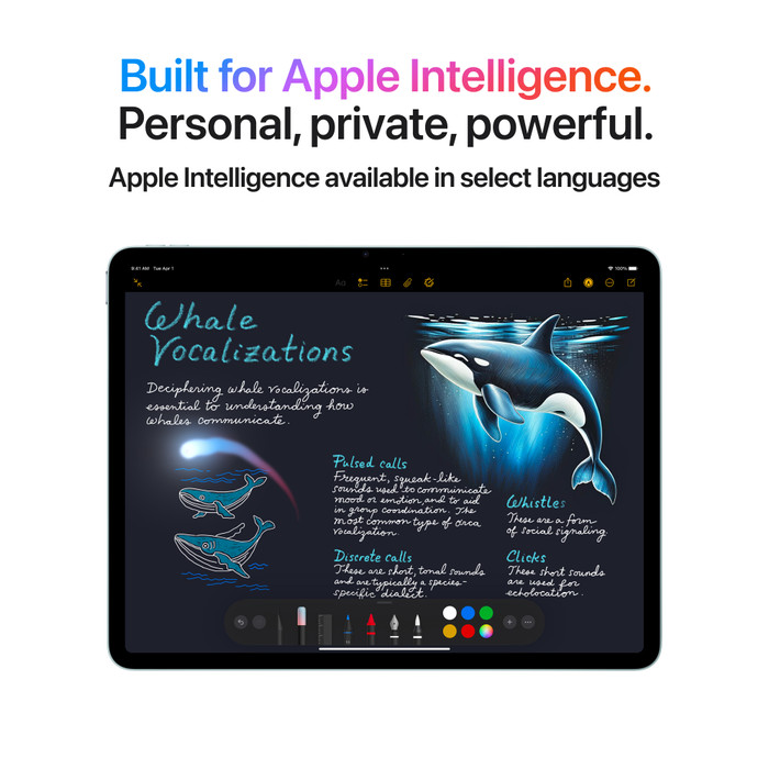 Apple iPad Air (2025) 13 inches 256GB WiFi Purple visual supplier