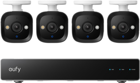 eufy PoE Security System + NVR + E40 4-pack Main Image