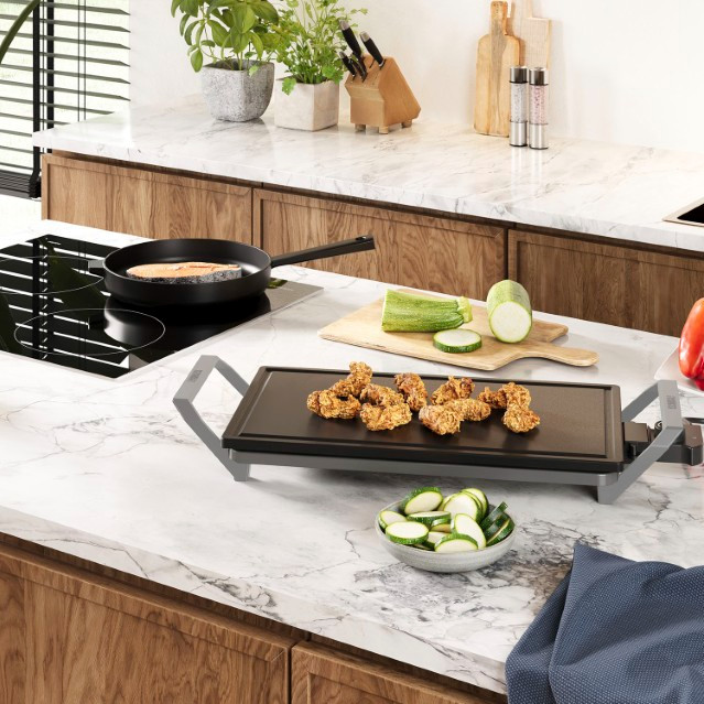 Princess Table Chef Premium Stone Grill produkt in gebrauch