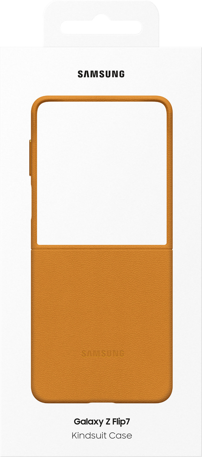 Samsung Galaxy Z Flip 7 Kindsuit Back Cover Brown packaging