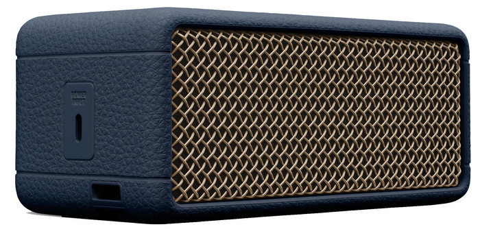 Marshall Emberton III Lautsprecher BT Midnight Blue rückseite