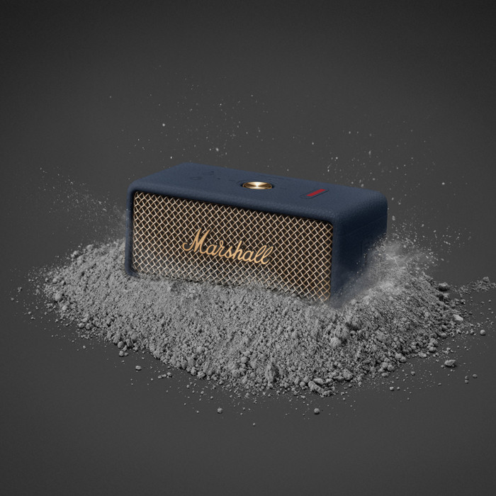 Marshall Emberton III Lautsprecher BT Midnight Blue produkt in gebrauch