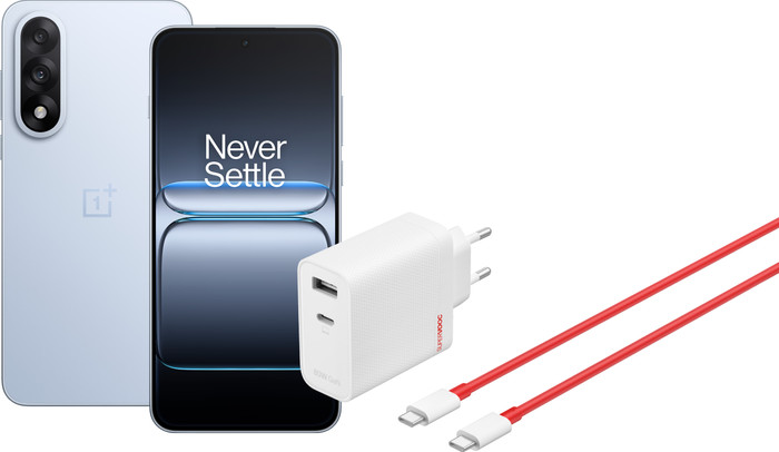 OnePlus Nord 5 512GB Blau 5G + OnePlus SuperVOOC Ladegerät 80 W mit 2 Anschlüssen + USB-C-Kabel Main Image