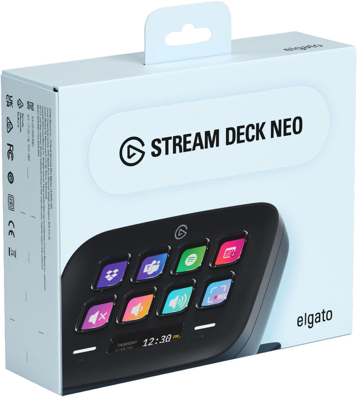 Elgato Stream Deck Neo Black packaging