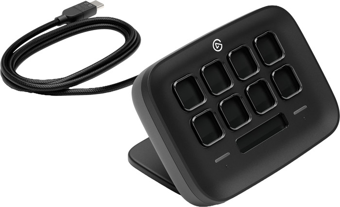 Elgato Stream Deck Neo Black left side