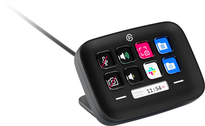 Elgato Stream Deck Neo Black left side