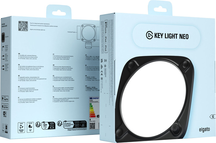 Elgato Key Light Neo Black packaging