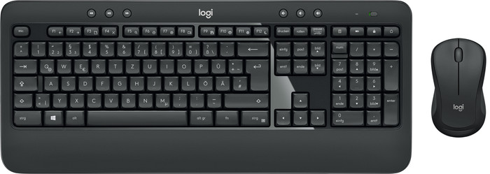 Logitech MK540 Advanced Wireless Tastatur-Maus-Set QWERTZ vorne