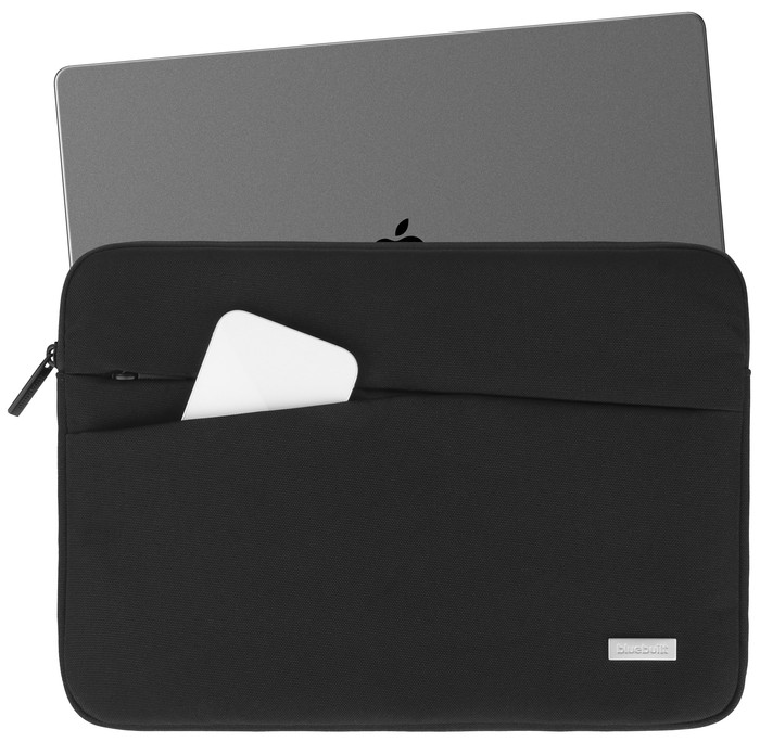 BlueBuilt Premium Laptop Sleeve for Apple MacBook Air 13 inches Black detail