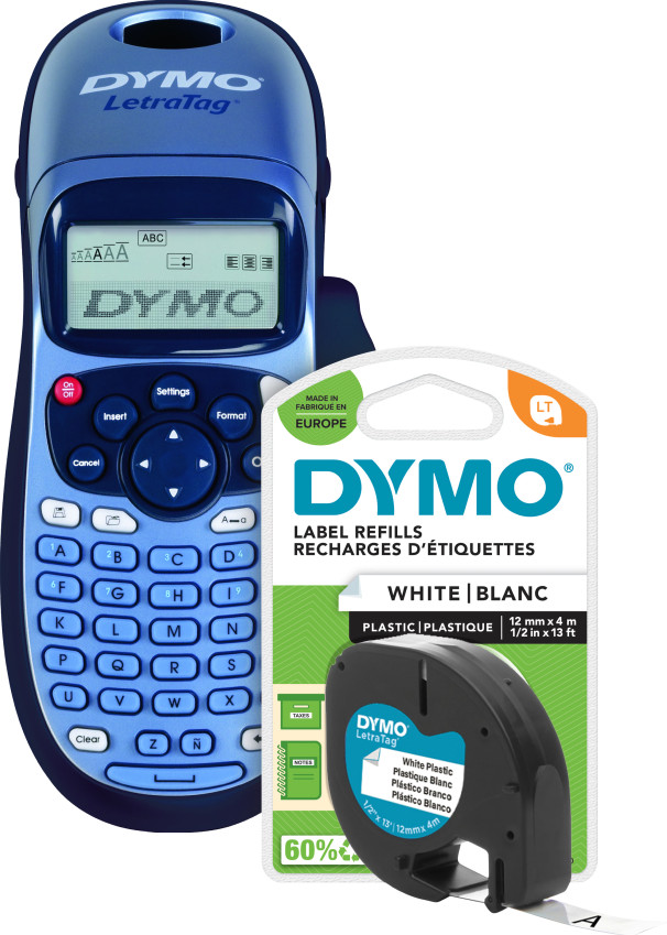 DYMO LetraTag LT-100H + 1 zusätzliches Schriftband Main Image