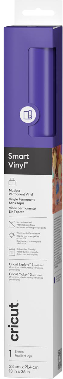 Cricut Smart Vinyl Permanent Lila 33 x 91 cm Main Image