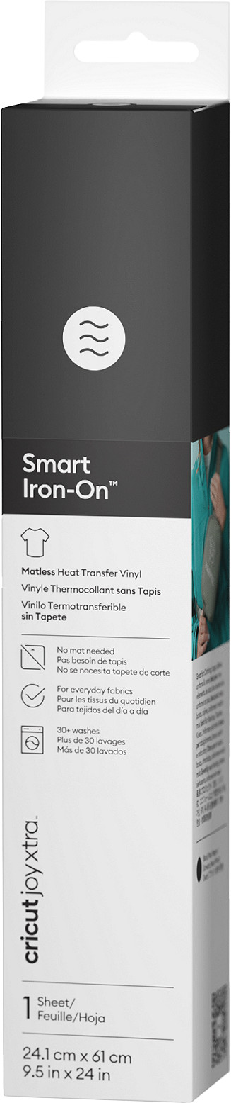 Cricut Smart Iron-On Joy Xtra 24,1 x 61 cm Schwarz Main Image