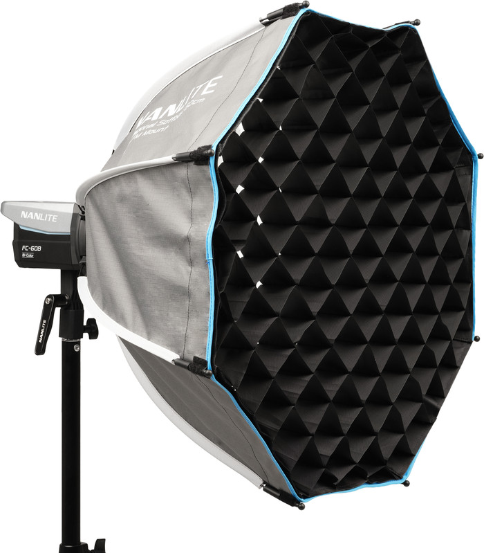 Nanlite Octagonal Softbox 60cm FM Mount left side