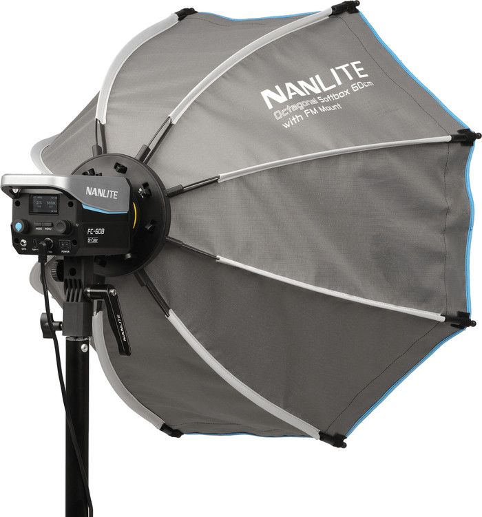Nanlite Octagonal Softbox 60cm FM Mount back