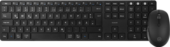 BlueBuilt Kabellose Bluetooth QWERTZ Pro Tastatur + Ergonomische Bluetooth-Maus Main Image
