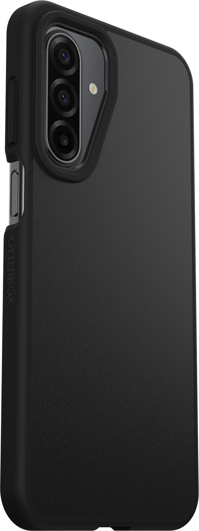 OtterBox React Samsung Galaxy A17 Back Cover Black right side