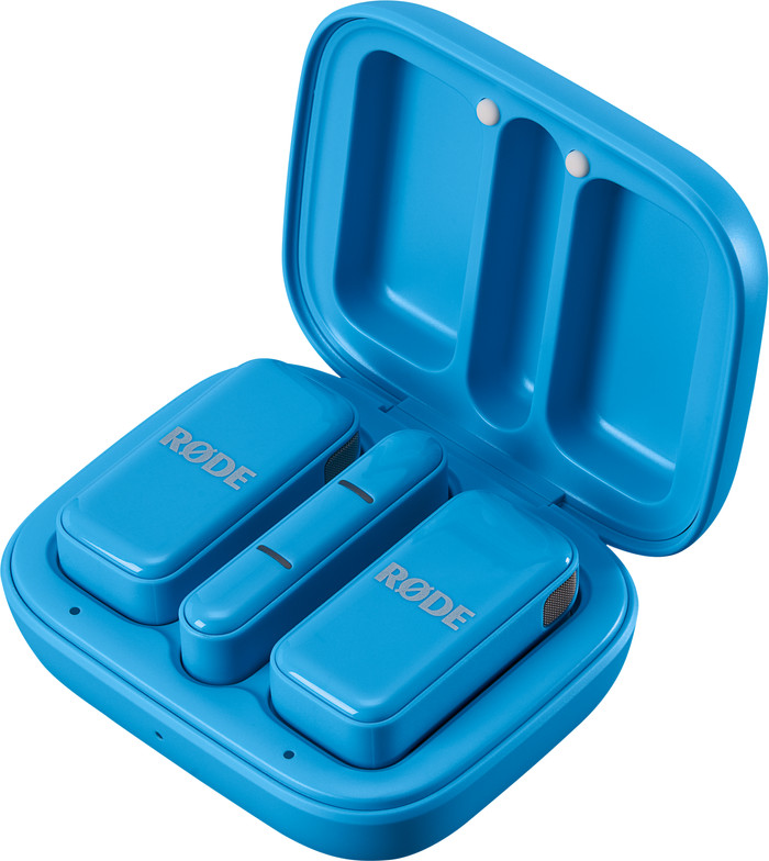 Rode Wireless Micro Blau USB-C innen