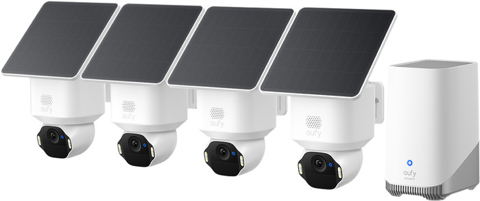 eufy SoloCam E42 4er-Pack + HomeBase 3 Main Image