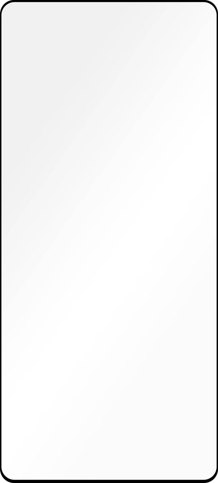 Just In Case Full Cover Motorola Moto G85 Screen Protector Black front