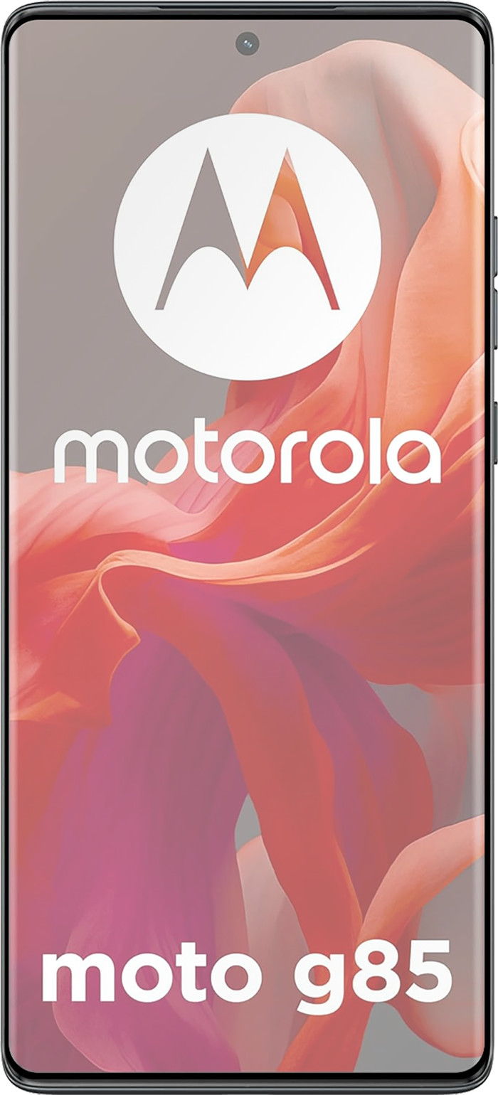 Just In Case Full Cover Motorola Moto G85 Screen Protector Black front