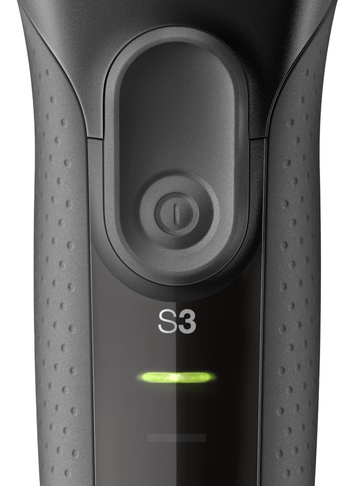 Braun Series 3+ 3000BT Grau detail