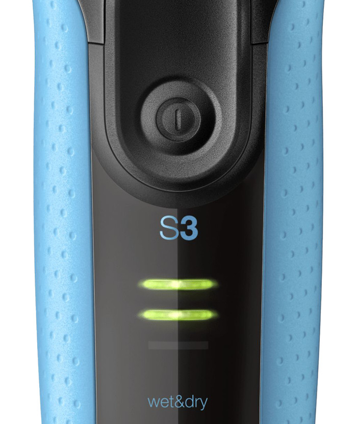 Braun Series 3+ 3040S Blau detail