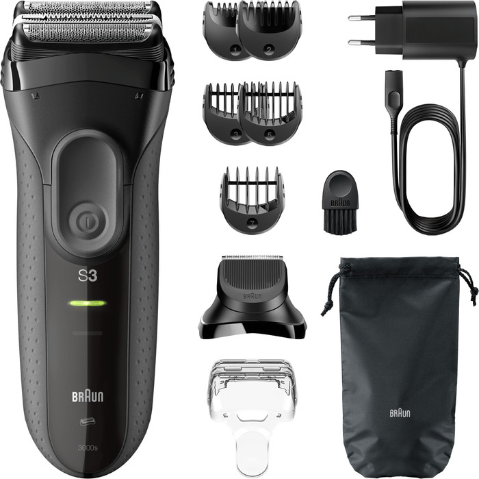 Braun Series 3+ 3000BT Grau Main Image