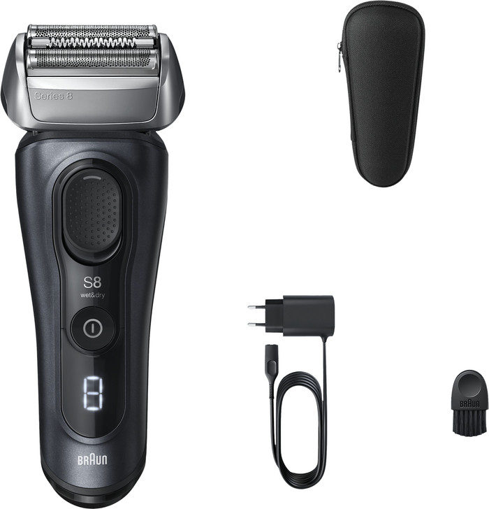 Braun Series 8 8603S Grau zubehör
