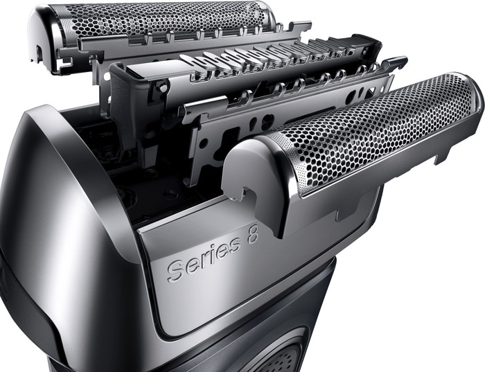 Braun Series 8 8603S Grau detail