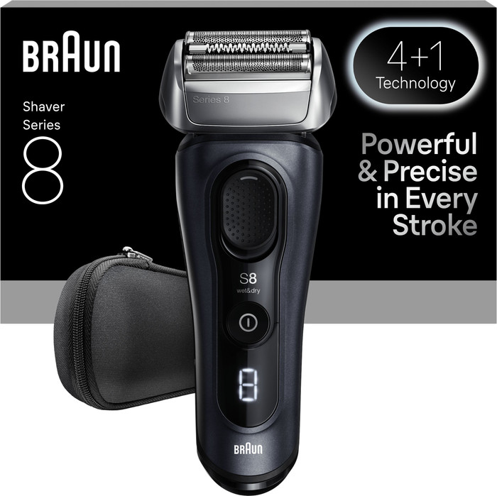Braun Series 8 8603S Grau zubehör