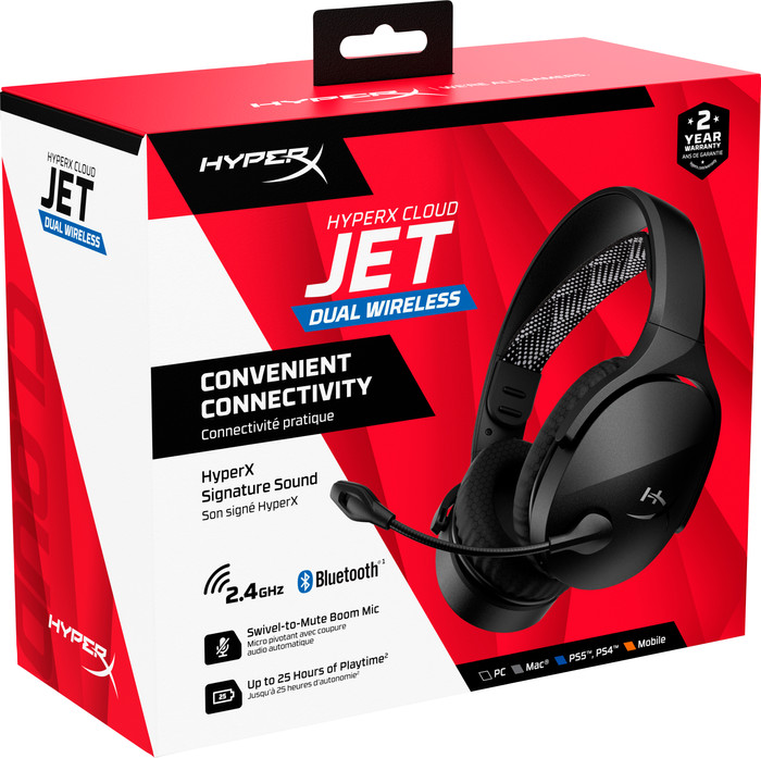 HyperX Cloud Jet Dual Wireless packaging