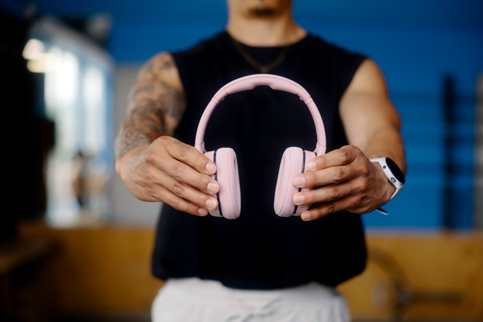 Skullcandy Crusher Active Rosa produkt in gebrauch