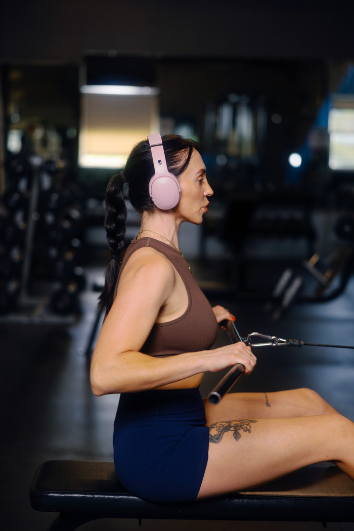 Skullcandy Crusher Active Rosa produkt in gebrauch