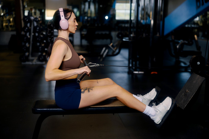 Skullcandy Crusher Active Rosa produkt in gebrauch