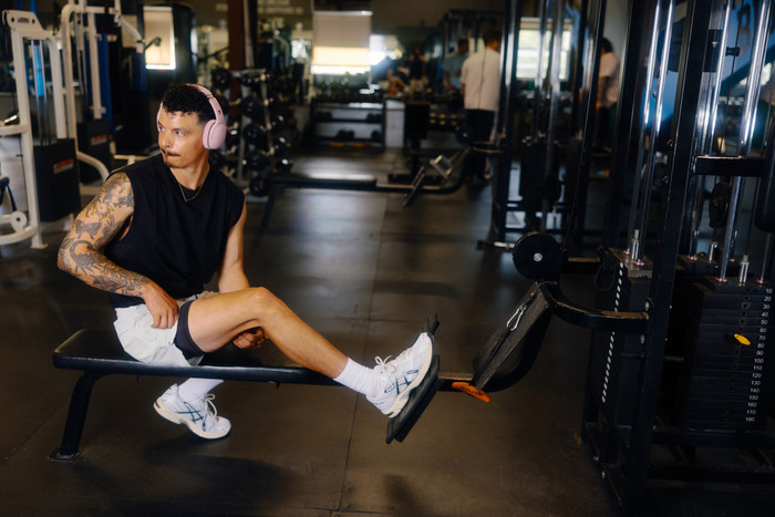 Skullcandy Crusher Active Rosa produkt in gebrauch